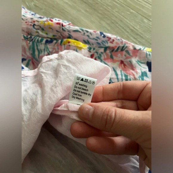 Banjanan Women’s Iris Tiered Midi Dress in Dawn Chorus - Size Medium - Picture 10 of 12